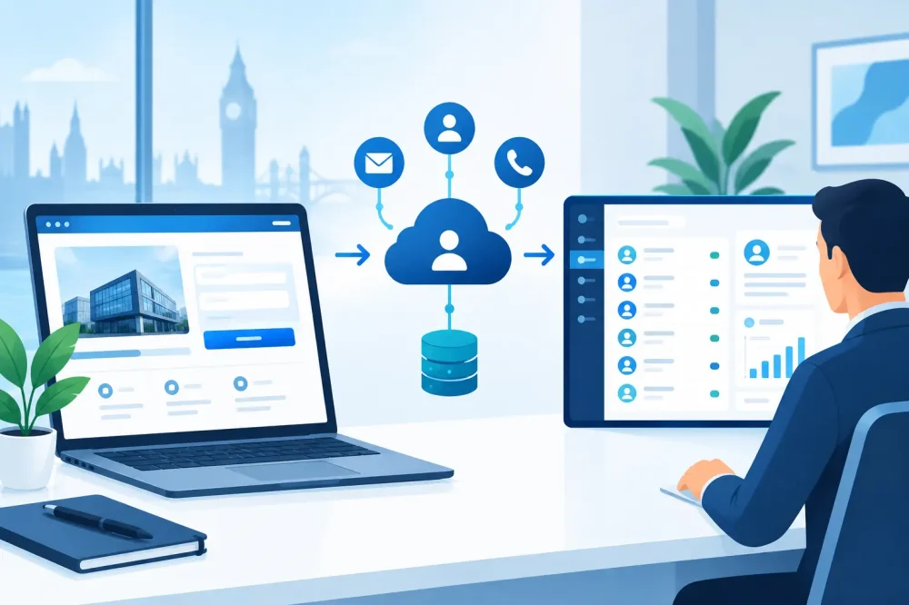 CRM Integration Example for Website Enquiries
