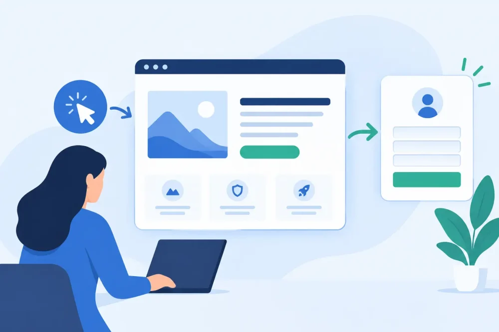Custom Landing Pages That Turn Clicks Into Enquiries