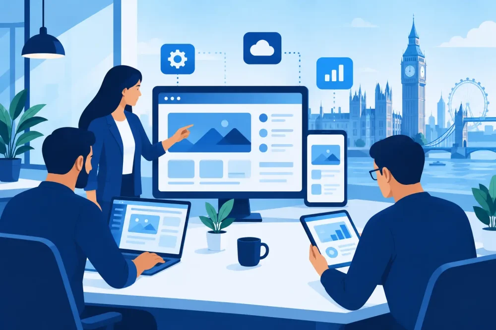 How a London Website Agency Builds Business Tools